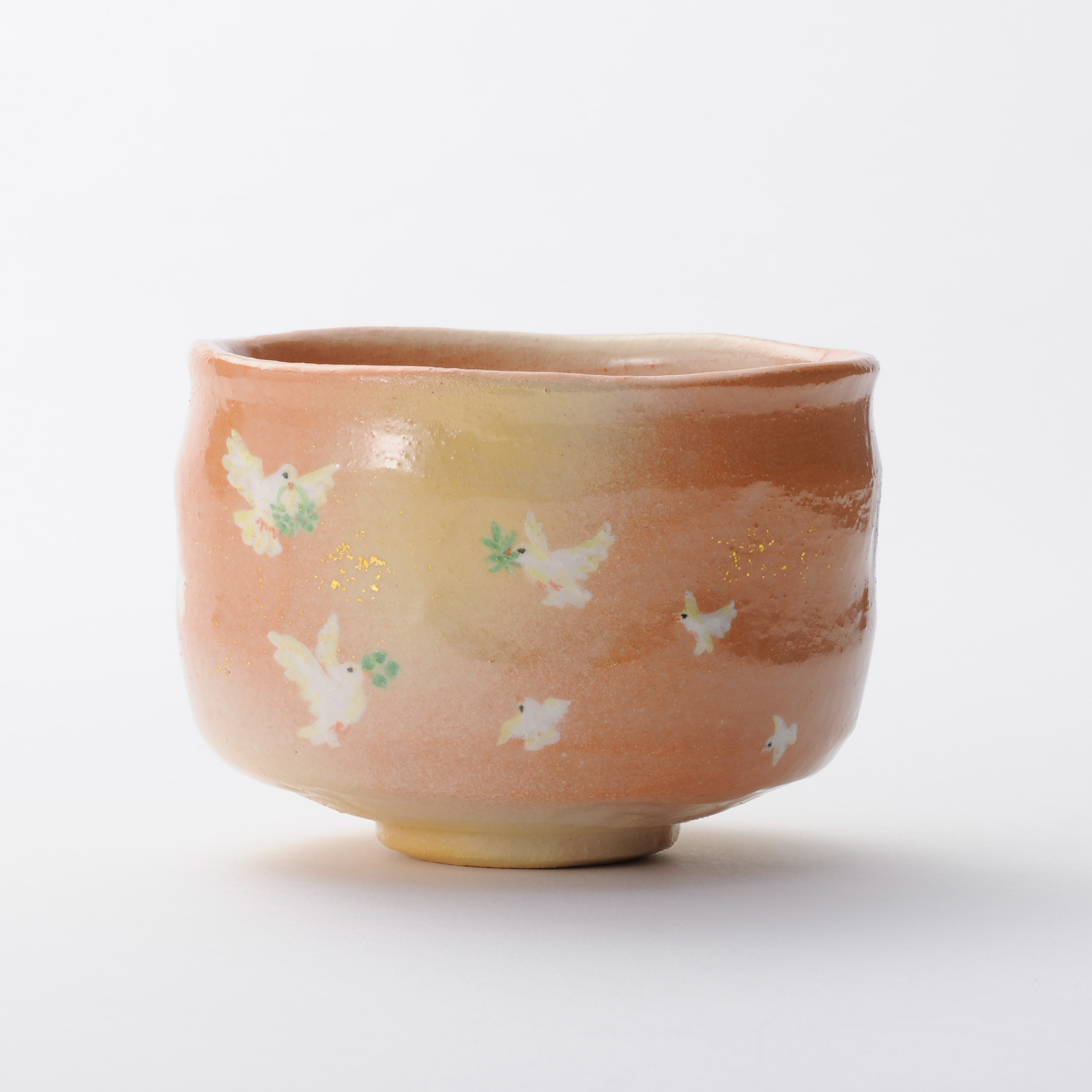 楽漠陶印いり勅題抹茶碗です （楽漠陶印いり勅題抹茶碗です）