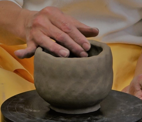 勅題茶碗〚平和 鳩の絵〛 抹茶碗　楽焼　茶道具　和　手描き　2024年 楽入窯