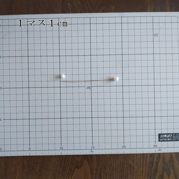 一粒淡水パールのアメリカンピアス　サージカルステンレス　樹脂パールキャッチ 3枚目の画像