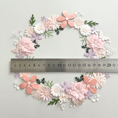 再販】黄色の小花セット❀ペーパーフラワーパーツ❀寄せ書きウェルカム