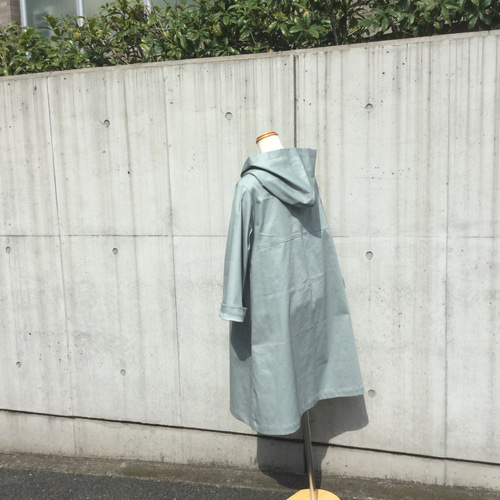 ミントグリーンのデニムのダッフルコート コート yokoyoko 通販