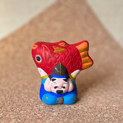 すこやか人形　〜七福神〜 やきもの人形 七福神 大黒天 陶器製 曾風作