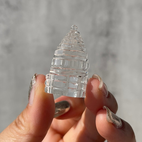 シュリヤントラ 水晶 クォーツ ヒマラヤ水晶 シュリヤントラ】クォーツ（19.1g）鉱物 天然石 その他