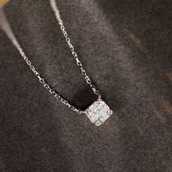 ダイヤモンド ネックレス　K18 計0.17ct 高品質 5枚目の画像