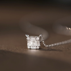 ダイヤモンド ネックレス　K18 計0.17ct 高品質 4枚目の画像