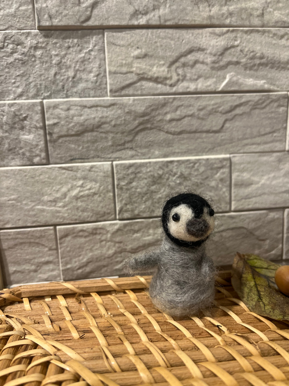羊毛フェルト　ペンギン 2枚目の画像