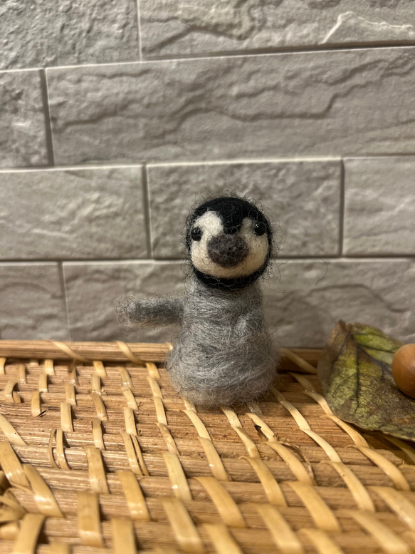 羊毛フェルト　ペンギン 3枚目の画像
