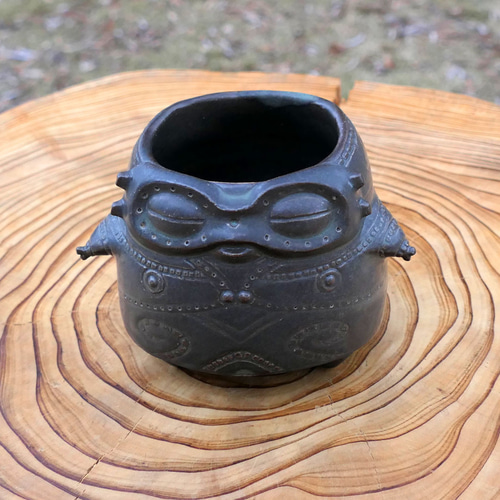 土偶 遮光器土偶形マグカップ | セラミミックonlinestore