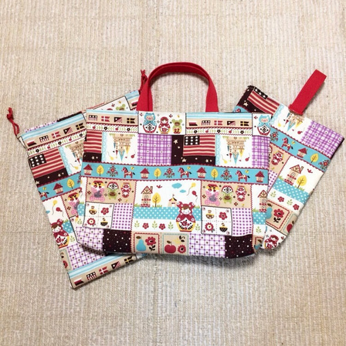 値下げ特別価格】オシャレ可愛いマトリョウシカ☆入園入学グッズ  