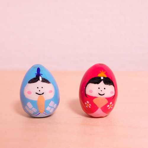 どんぐり雛人形 玄関飾り・置物 【ひな祭り飾り・桃の節句の置物・3月