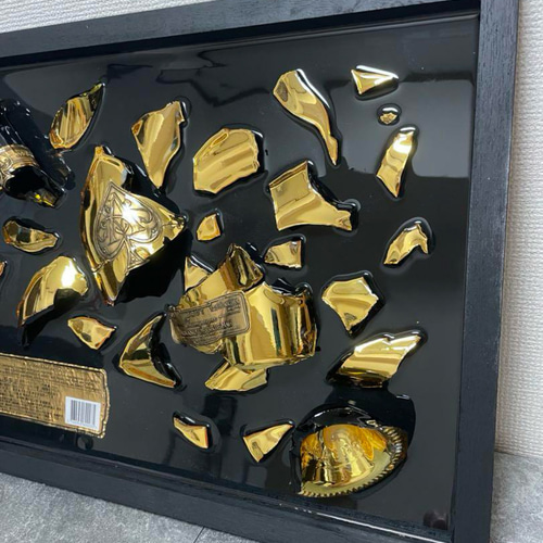 クラッシュアート　アルマンドゴールド クラッシュアート アルマンドゴールド - 立体・オブジェ人気