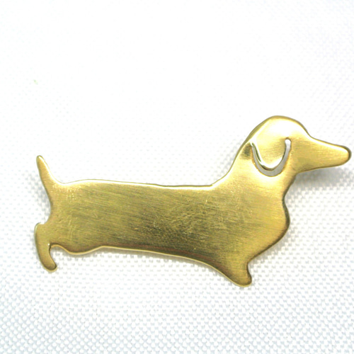 アンティーク ダックスフンド 真鍮ブローチ 【公式通販】