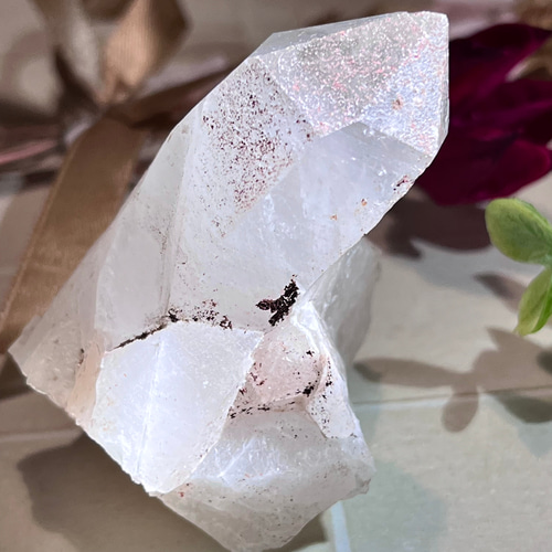 タントリックツインヒマラヤマニカラン産クリスタル水晶 原石クラスター