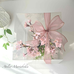 【桜ハンドメイド2024】季節の美しさを感じる桜アレンジメント 3枚目の画像