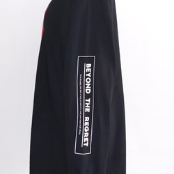 Photo&Box Logo Sleeve L/S Big TEE (black) 長袖Ｔシャツ ブラック 黒 ストリー 12枚目の画像