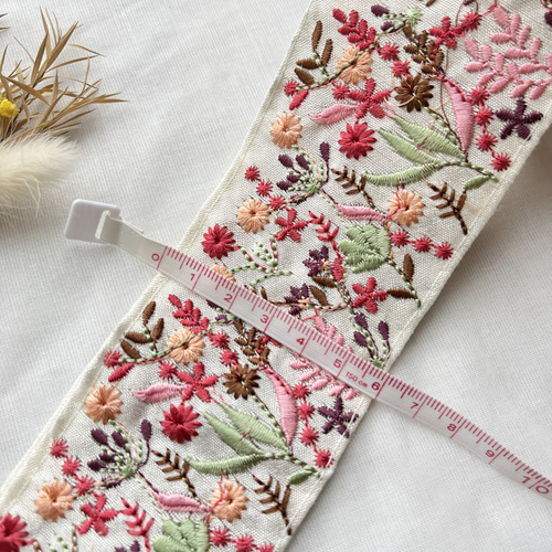 インド印 183 インド刺繍リボン リボン・テープ Miracolo 通販 17148818