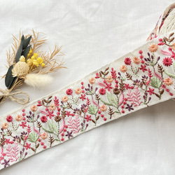 【Rページ】ファスナーリフィル・インド刺繡リボンのバンド Rページ】ファスナーリフィル・インド刺繡リボンのバンド R