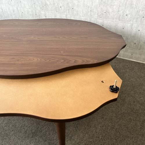 コタツテーブル ウォールナット突き板 国産 120×80 こたつ easy