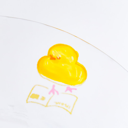 ひよこいっぱい♡プレート 色が変わるひよこプレート ランチプレート poyam 通販 17149417