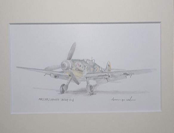 MESSERSCHMITT  Bf109  戦闘機 1枚目の画像