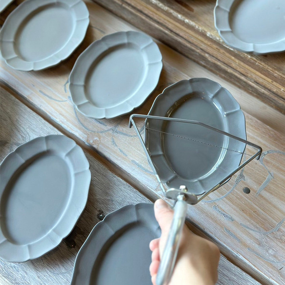 ホーソン オーバル プレート （19.5cm） 7color /r164 15枚目の画像