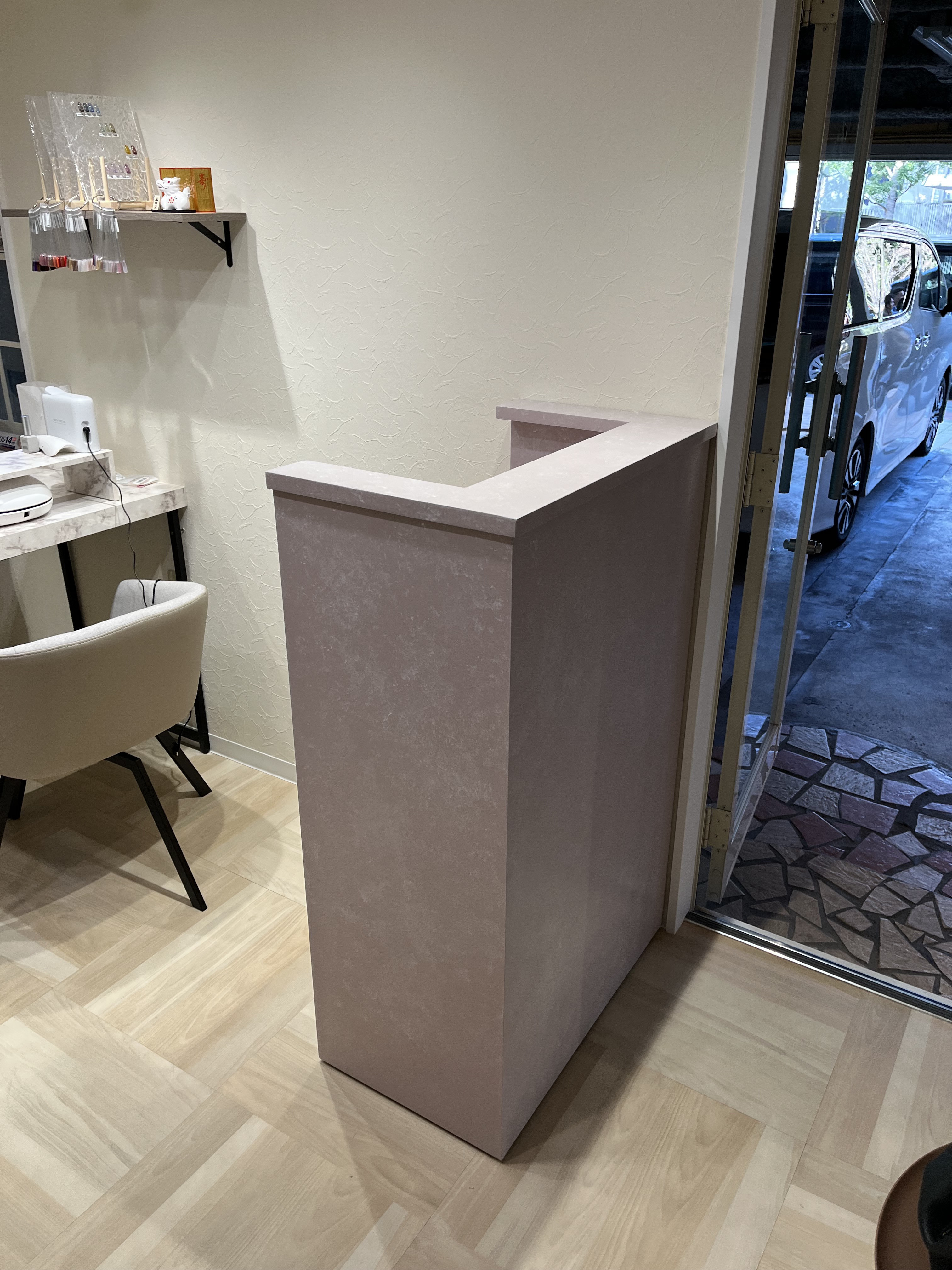 レジカウンター　受付カウンター