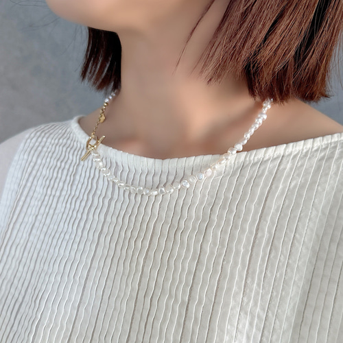 ※値下依頼可Alice in tinyroomタイニーハート淡水パールネックレス 値下依頼可Alice in tinyroomタイニーハート淡水パールネックレス 値下