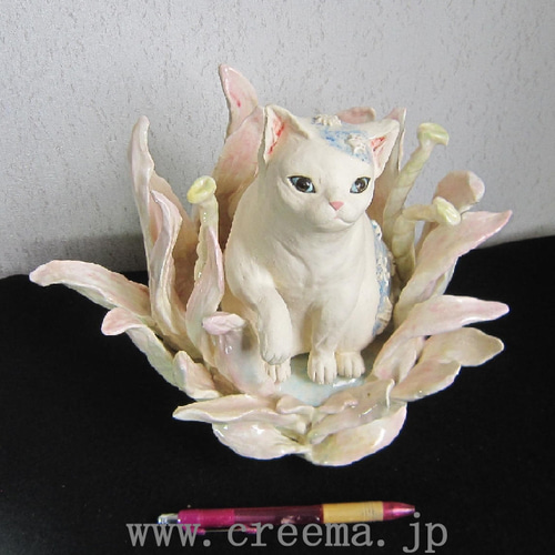 楽天市場】開運招き猫 置物 陶器製 赤 和風 風水 金運アップ