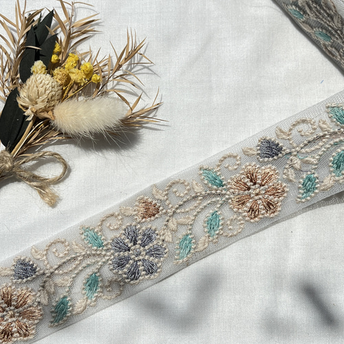 227 インド刺繍リボン リボン・テープ Miracolo 通販 17149992
