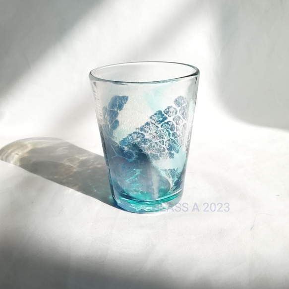 青い揺らぎ 冷酒グラス グラス Glass A 通販 17150063｜Creema