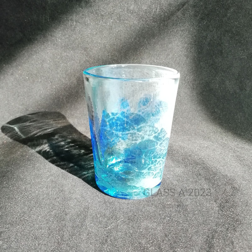 青い揺らぎ 冷酒グラス グラス Glass A 通販 17150063｜Creema