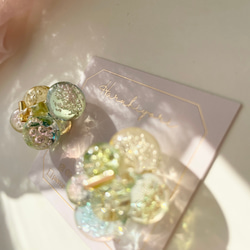 ˗ˏˋBubble jewel〜mimosa〜ミモザˎˊ まるで宝石のようなバブルアクセサリー 9枚目の画像