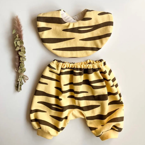 即納】2点セット販売！！節分に使えるトラ柄パンツ スタイセット