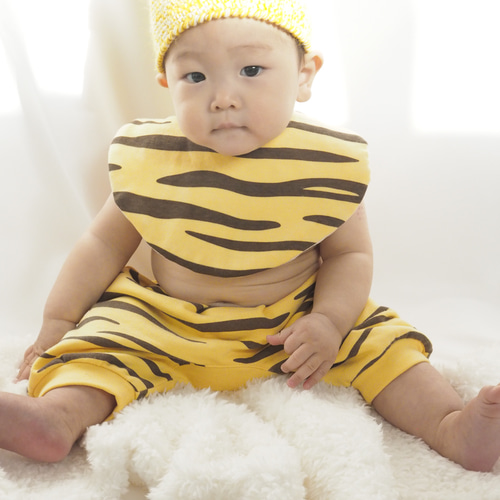 即納】2点セット販売！！節分に使えるトラ柄パンツ スタイセット