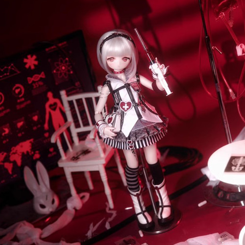 H77 BJD 1/4 ドール 衣装 日常 衣装のみ 10点セット ハンドメイド SD