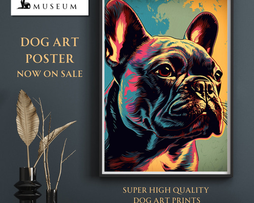 アートパネル　アート　絵画　絵　ポスター　壁掛け　額縁　フレンチブルドッグ　犬 Amazon｜油絵 油彩 パグ フレンチブルドッグ 犬柄 アートパネル