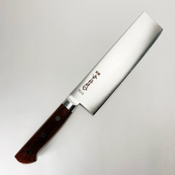 包丁　かね惣　上 本焼薄刃包丁 白鋼 水牛柄 7寸5分（225mm） | 刃物の老舗 本家