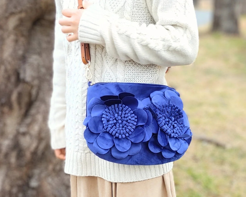 ちょうどいい】限定品 お花を連れて歩くバッグ ❁.｡.:*クロスボディ