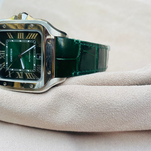 CARTIER SANTOS 時計ストラップ QUICKSWITCH アダプター付き 21 CARTIER SANTOS 時計ストラップ QUICKSWITCH アダプター付き 21