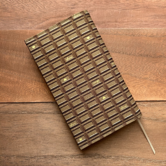 【新書】板チョコレートのブックカバー（ビター） 5枚目の画像