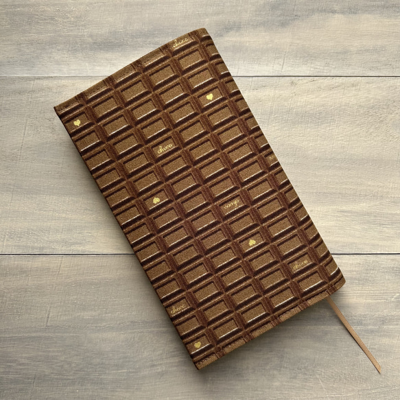 【新書】板チョコレートのブックカバー（ビター） 8枚目の画像