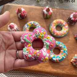 ☆ドーナツと風船が可愛いsweets猫ちゃんピアス☆