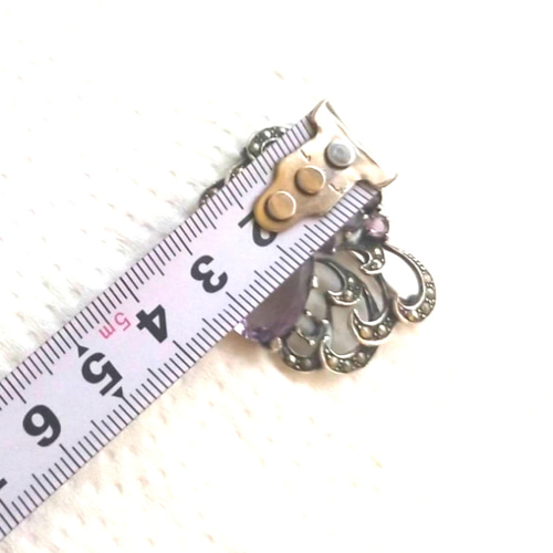 sv925 アンティーク アメジスト ブローチ ブローチ Jewelry ケイト