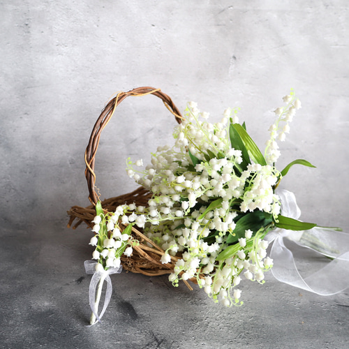 Sweetスズラン♡クラッチブーケ クラッチ ブーケ 花束 ウェディング