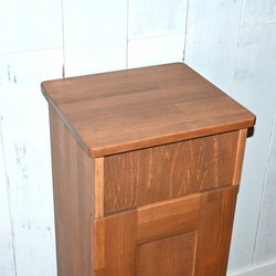 木製　ダストボックス　 フタ付きゴミ箱　ごみ箱 5枚目の画像