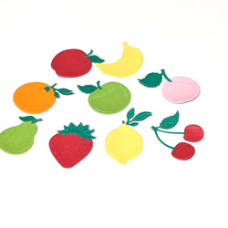 カラフルな果物９個セット　フルーツ 1枚目の画像