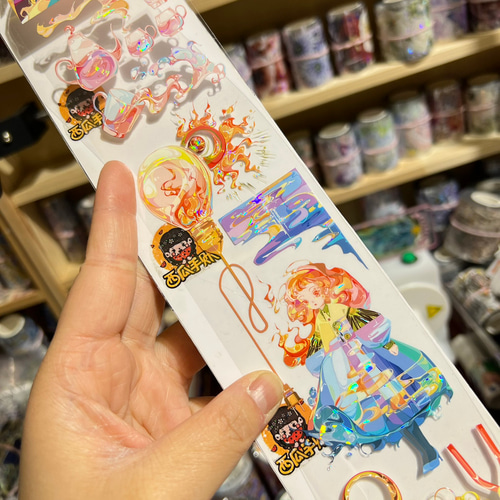 海外PETテープ 切り売り 伊蓮幽夢 人物 魔法 海外マステ 海外PETテープ 切り売り 伊蓮幽夢 人物 魔法 海外マステ