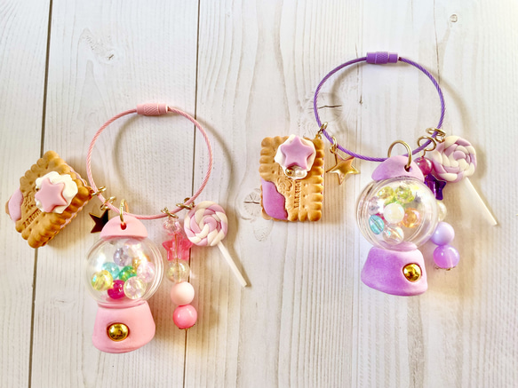 販促シール じゃらじゃら キーホルダー ハンドメイド 販促シール じゃらじゃら キーホルダー ハンドメイド