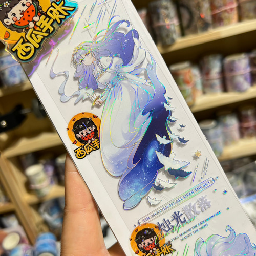 海外PETテープ 切り売り 甘くてクールな女の子 人物 海外マステ