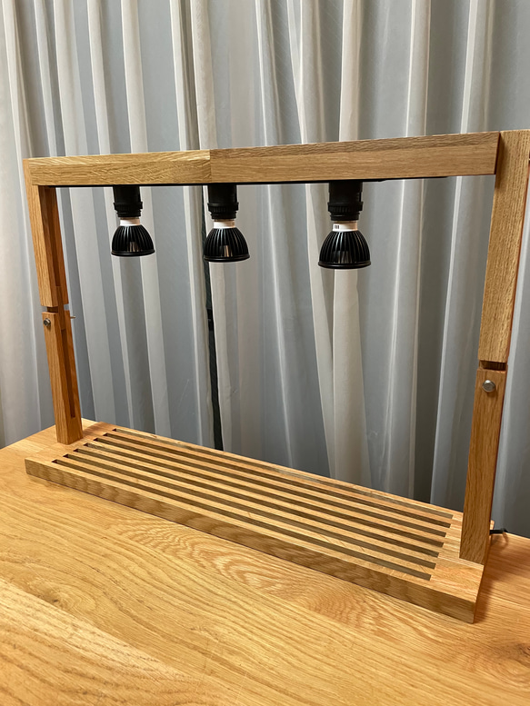 植物育成LEDライトスタンド［ナラ3灯］  Y2603179564(19890円)